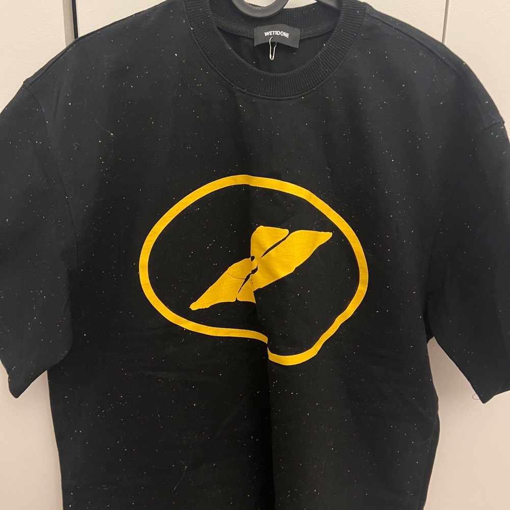 Black and Yellow Graphic Tee